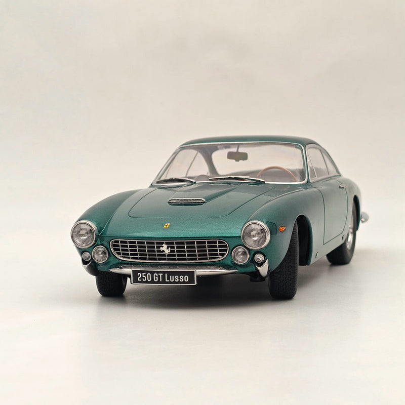 KK-Scale 1:18 Ferrari 250 GT Lusso 1962 Green Diecast Models Car Collection