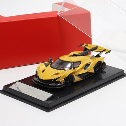 SmallcarsART 1:64 Apollo IE Racing Version Alloy Die- cast Model Sun God Series