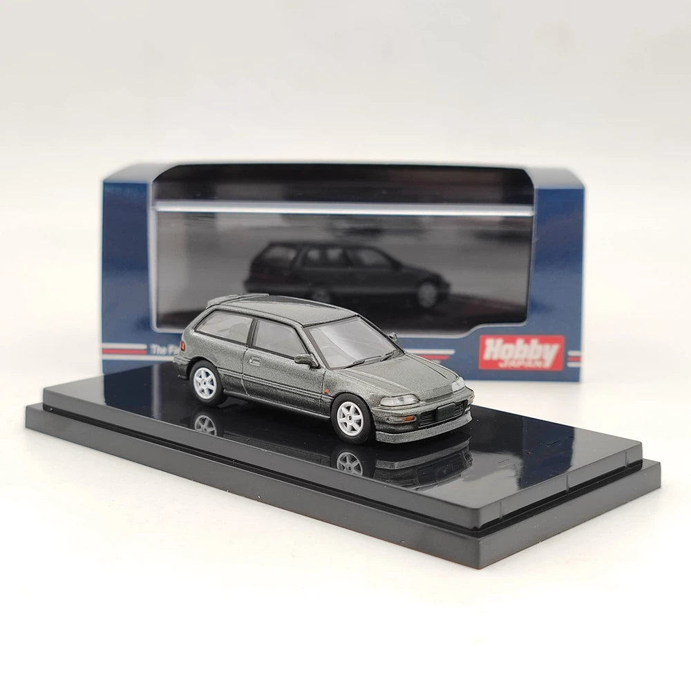 Hobby Japan 1/64 EF9 SiR Ⅱ Customized Version Gray HJ641031CGM Diecast Model Toys Car Collection Gifts