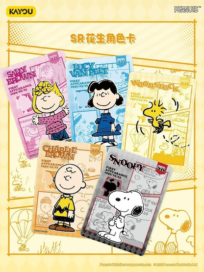 Kayou Snoopy Peanuts Comics Official Licensed Anime Trading Cards Sealed Box