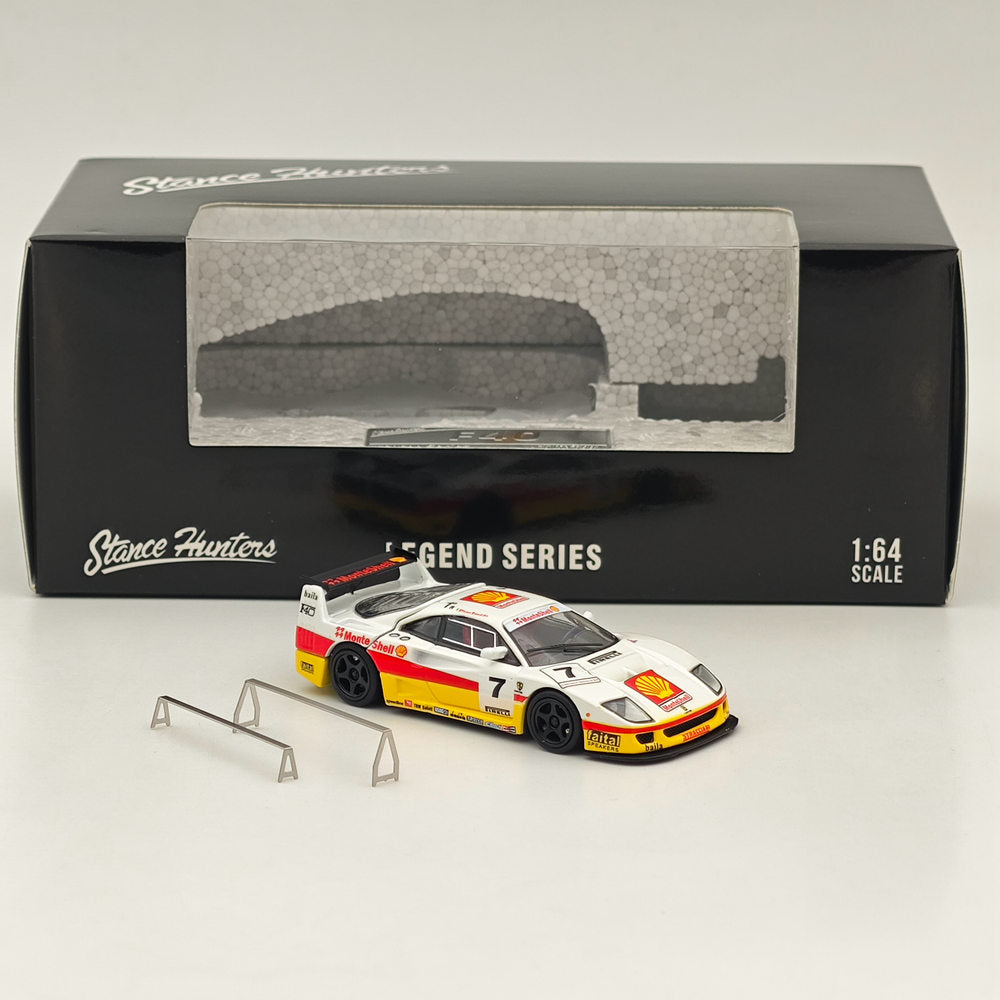 SH 1/64 Ferrari F40 LM #7 Racing Sports Model Legend Series