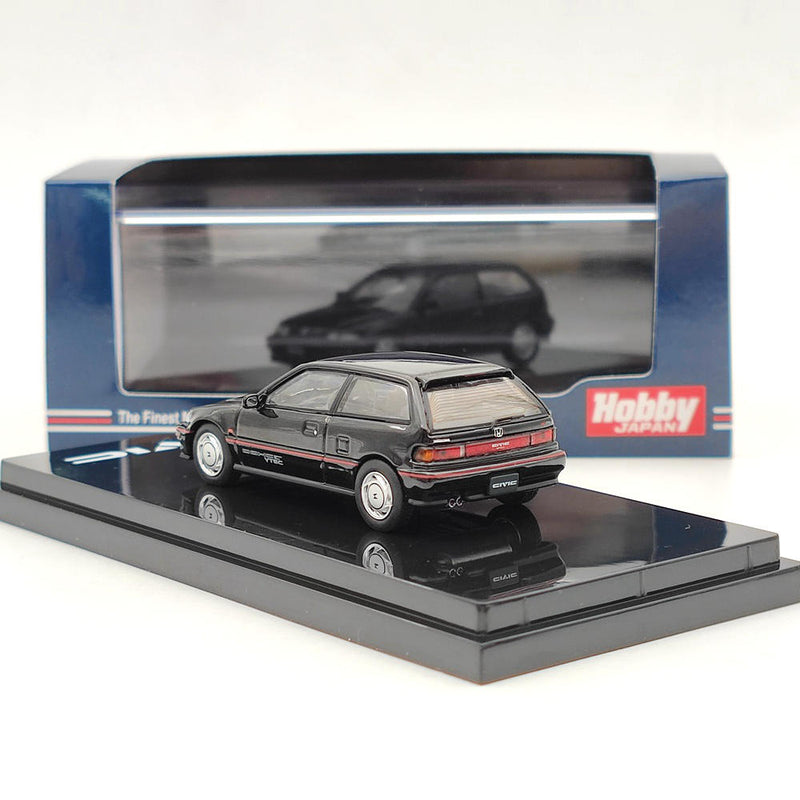 1/64 Hobby Japan Honda Civic (EF9) SiR Ⅱ HJ641031ABK Diecast Model Car Black