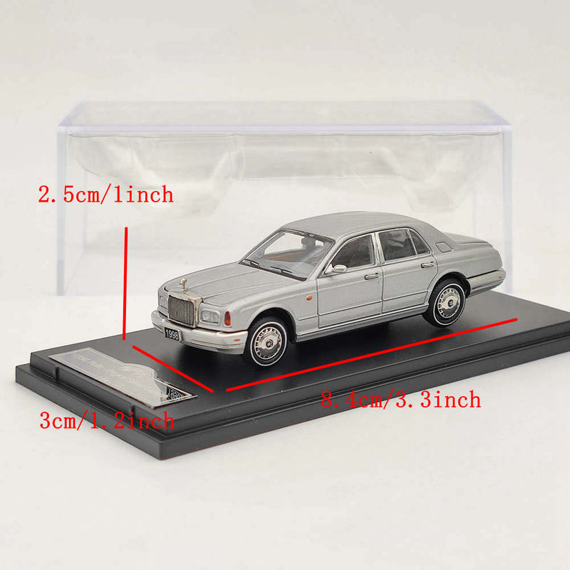 1/64 GFCC Rolls Royce Silver Seraph 1998 Silver Diecast Model Car Collection Toys Gift