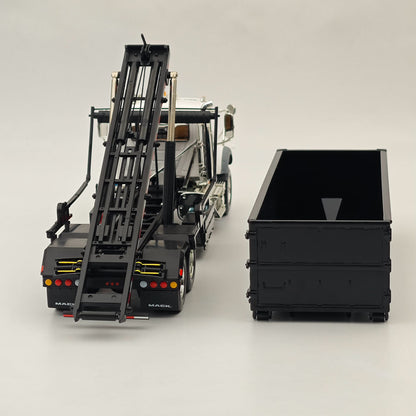 FIRST 1/34 Mack Granite MP Engine Series with Tub-Style Roll-Off Container #4211