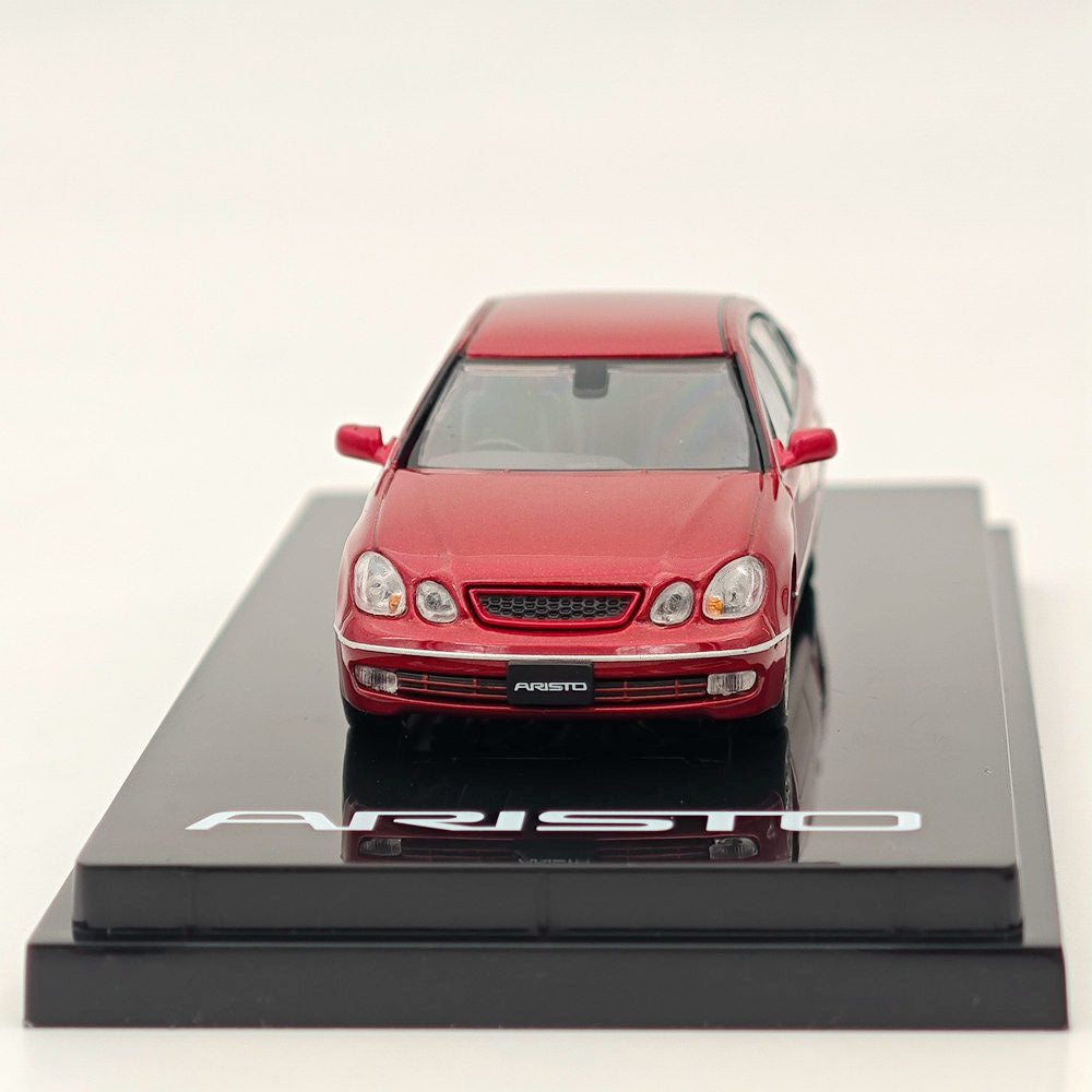 Hobby Japan 1/64 TOYOTA ARISTO V300 VERTEX EDITION Customized Red HJ641030CR Diecast Models Car Collection Auto Toys Gift In Stock - US