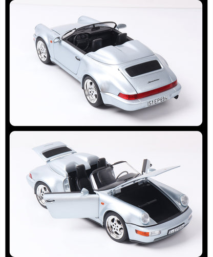 Norev 1:18 911 Speedster WTL 964 Carrera S Targa Alloy Car Model Limited Collectible