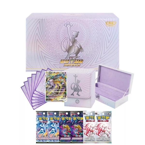 Mewtwo VSTAR Battle Set Gift Box Sealed ETB S-Chinese Pokemon TCG