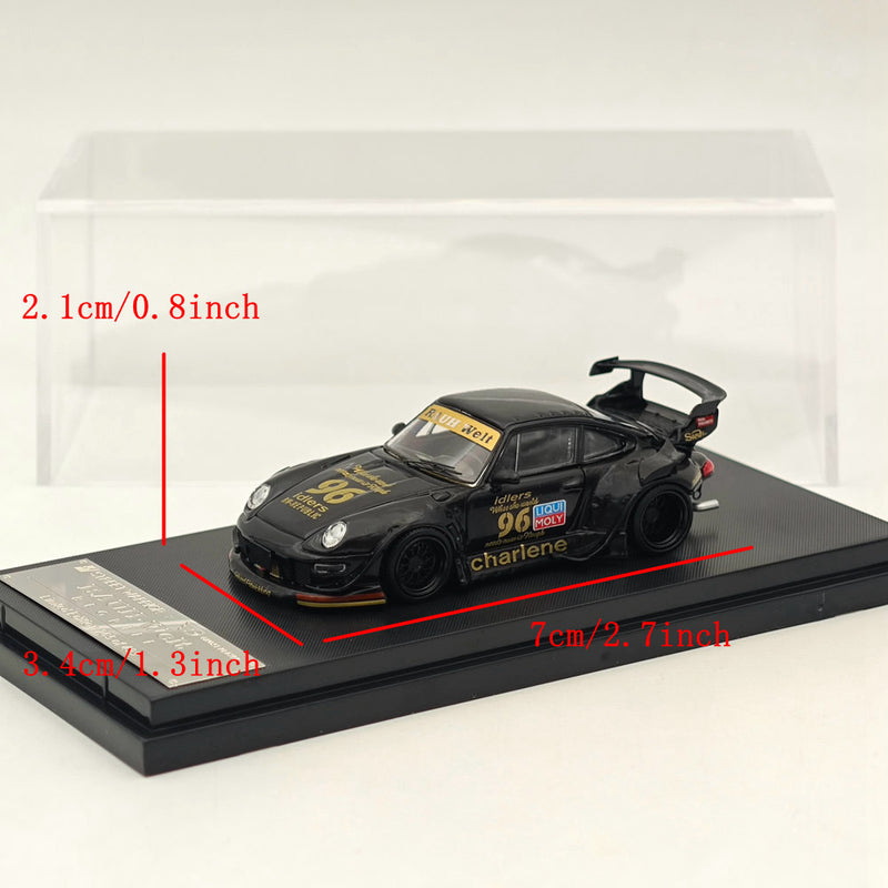 1:64 SW Porsche RWB 993 Charlene Wide Body Modified Low Tail