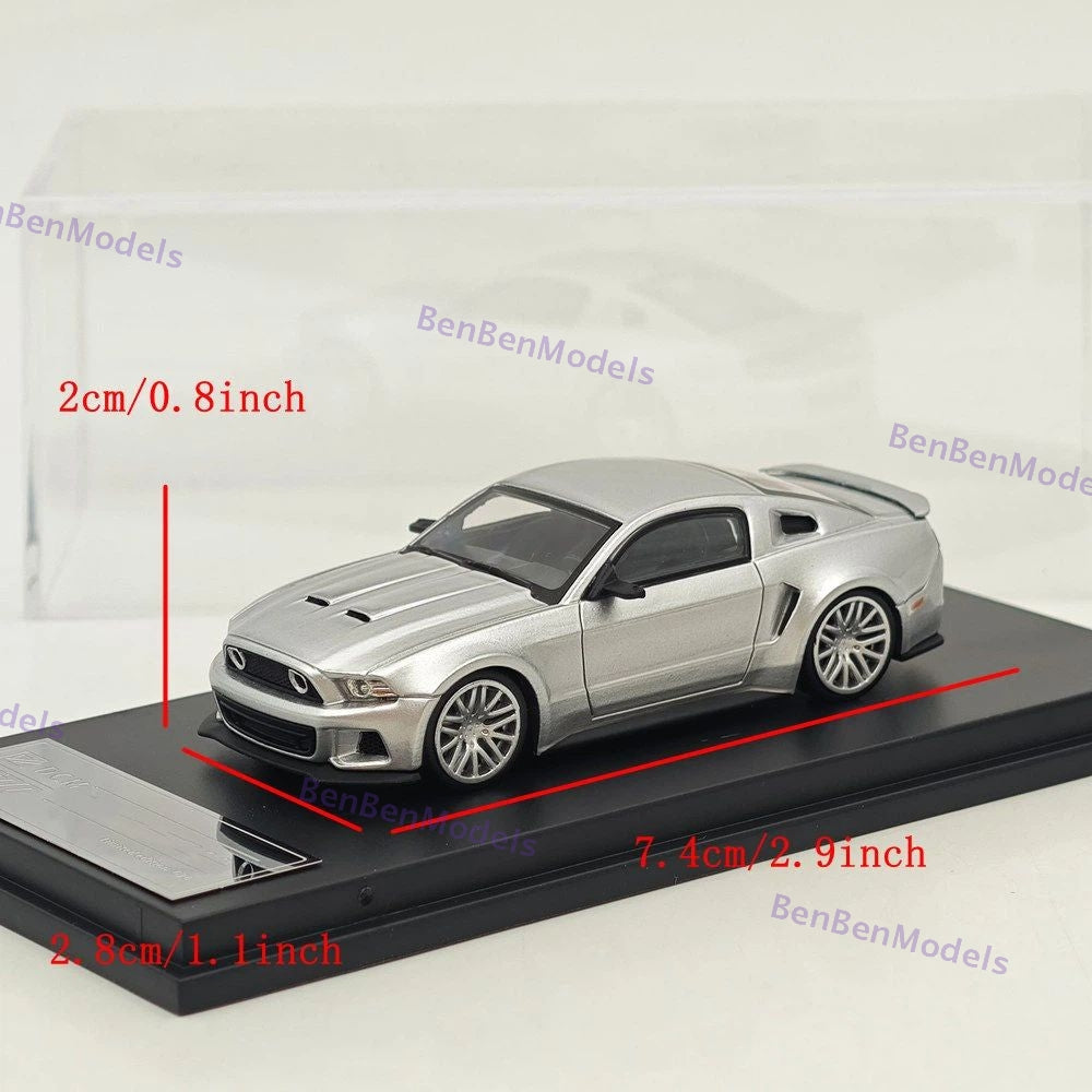 1:64 DCM x GDO Hunter GT 2014 Modified Version Silver Diecast Model Car Limited Edition