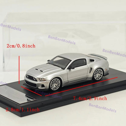 1:64 DCM x GDO Hunter GT 2014 Modified Version Silver Diecast Model Car Limited Edition