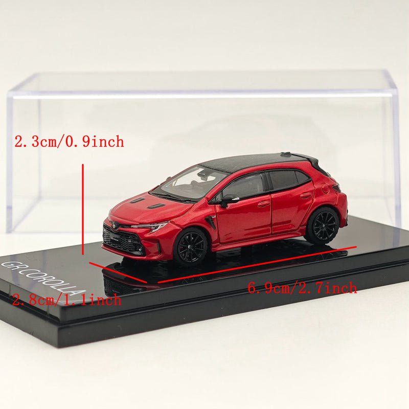 Hobby Japan 1:64 Toyota GR COROLLA RZ Emotional Red II Diecast Models HJ641067R