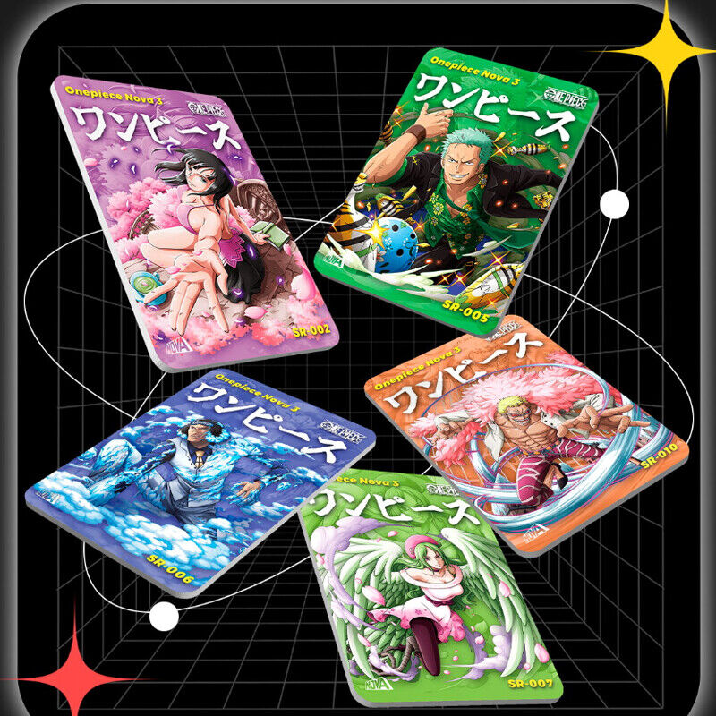 Nouvelle boîte de boosters premium One Piece NOVA 3 Trading Cards CCG scellée 2024