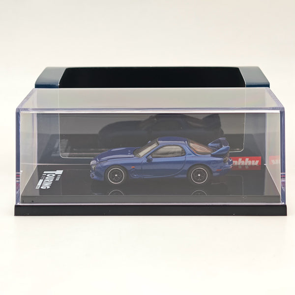 1/64 Hobby Japan Mazda RX-7 FD3S A-Spec. HJ643007DBL Innocent Blue Mica Diecast