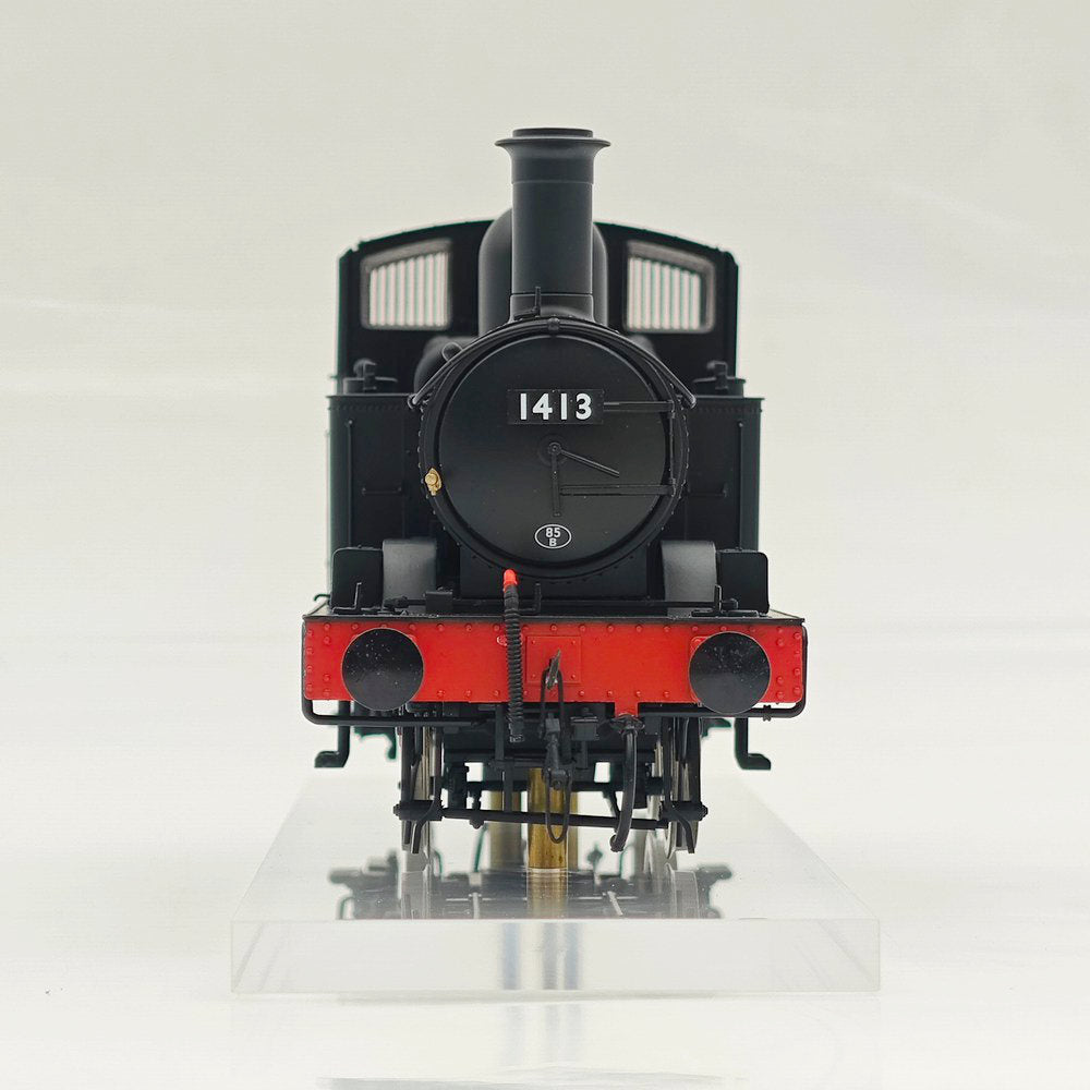 Dapol O Gauge 7S-006-025 14xx Class 1413 - DCC 0-4-2T BR Black with Early Emblem