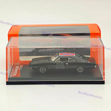 1:64 Mini Forge 1969 Dodge Charger General Lee Black Diecast Metal Car Limited