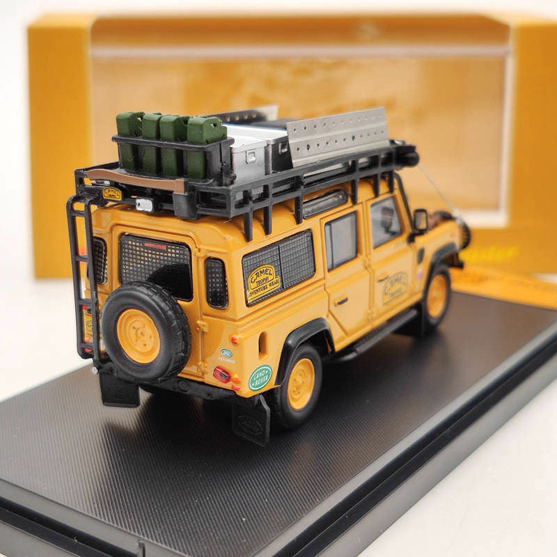 Master 1:64 Land Rover Defender 110 Camel Cup Diecast Model - Collector's Gift | UK Addresses Only