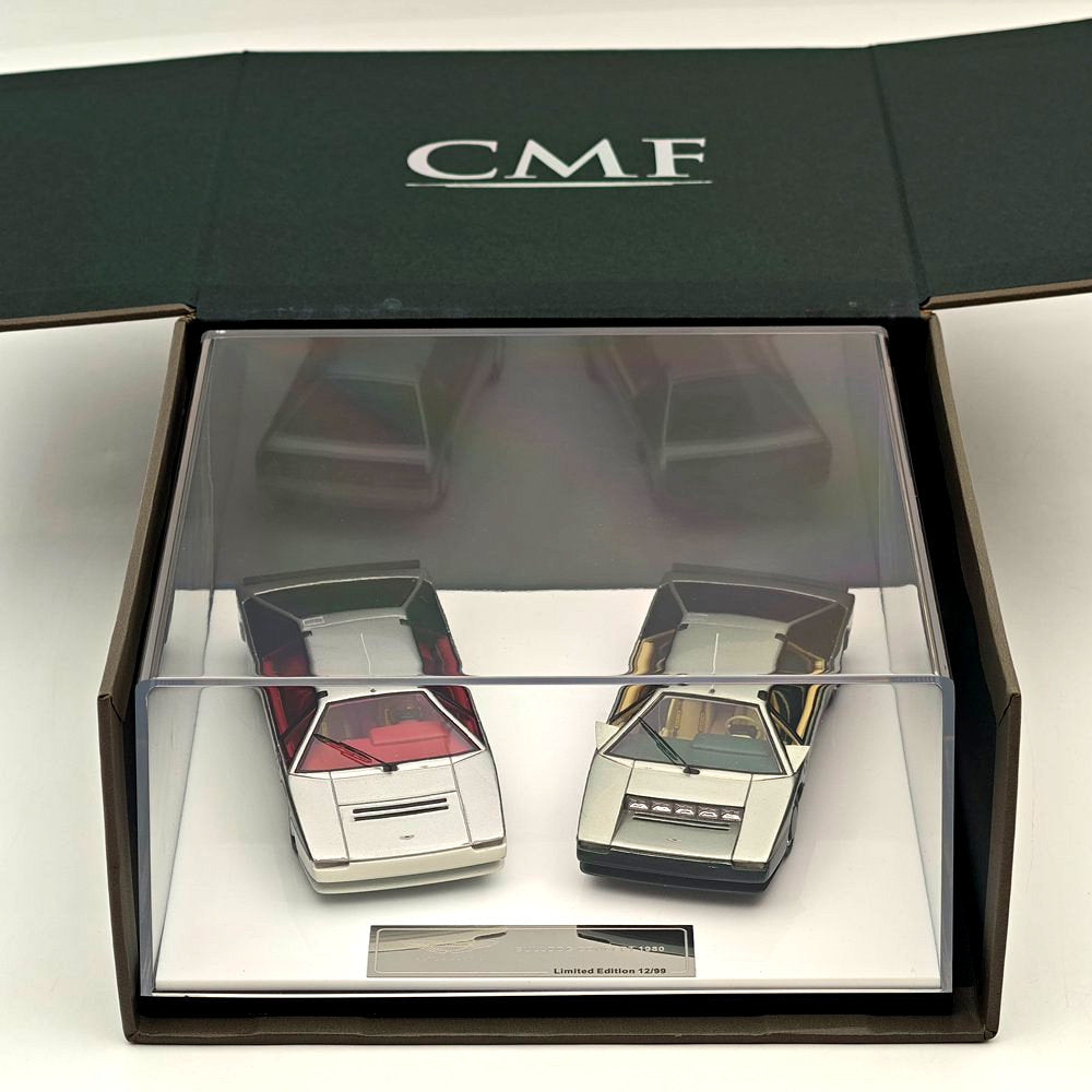 CMF 1/43 Bulldog Concept 1980 Double Set Resin Model Car Ltd Ed 99 Sets