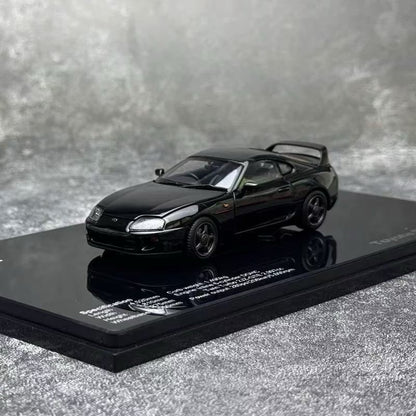 LCD 1:43 Toyota Supra A80 Alloy Fully Open Diecast Car Model Collectible Gifts