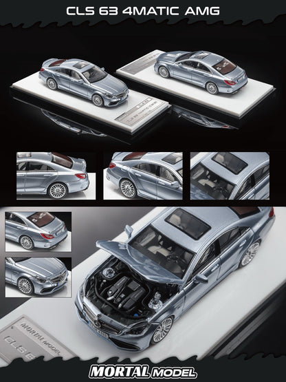 Mortal 1:64 Mercedes Benz AMG CLS63 4MATIC Diecast Car Model Gifts Toys Limited 1999pcs