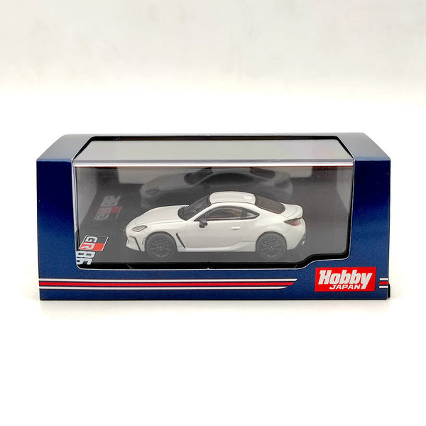 Hobby Japan 1:64 TOYOTA GR86 RZ 3BA-ZN8 White HJ641048AW Diecast Toys Car Models Collection Gifts US