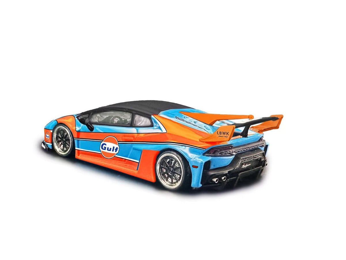 DAP 1:64 Lamborghini Supercar Voiture de course Livrée Roues portantes Modèle de voiture moulé sous pression Jouets Cadeau