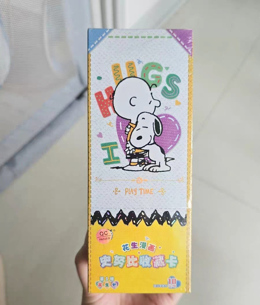 Snoopy Peanuts Hugs Collection Trading Card Booster Box Factory Sealed Kayou