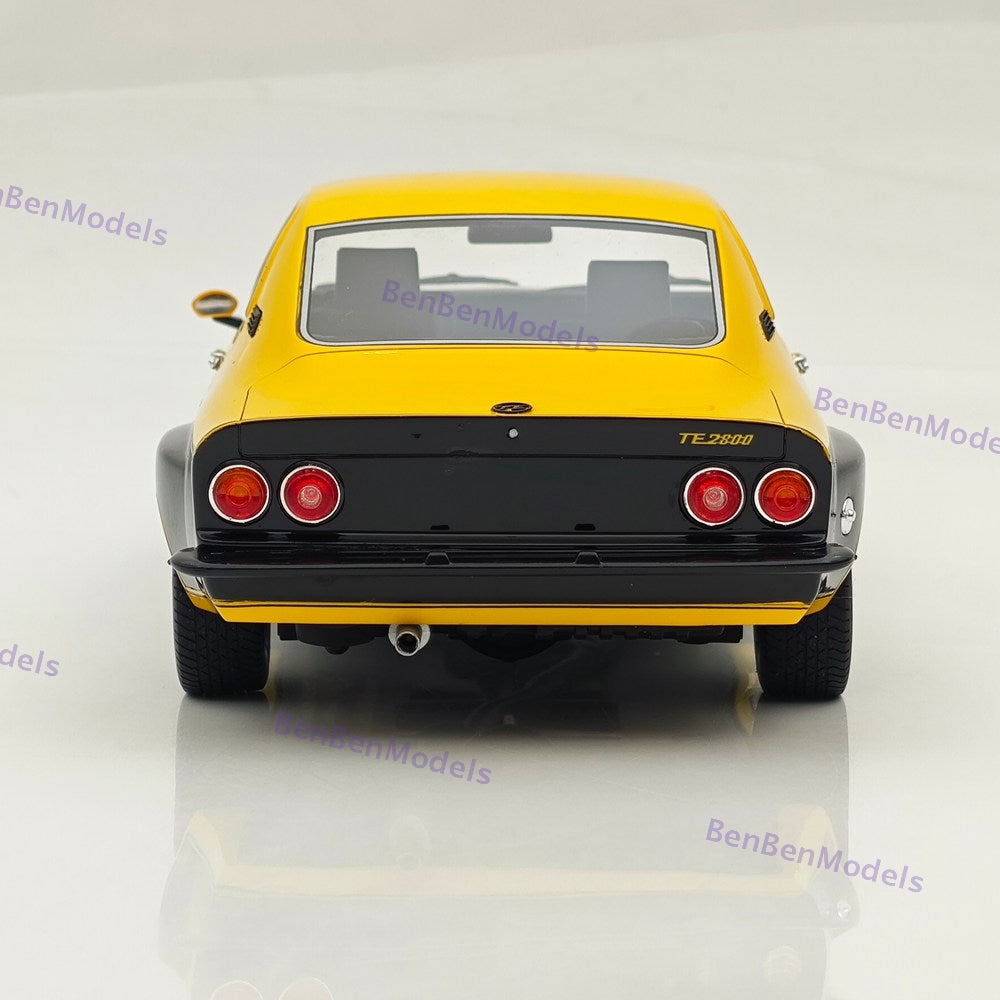 1:18 BOS Opel Manta TE2800 1975 Yellow/Black BOS068 Resin Car Limited Rare Used