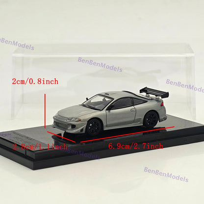 1:64 Transcend Mitsubishi 1995 Eclipse GS FNF Sports Model Diecast Model Car