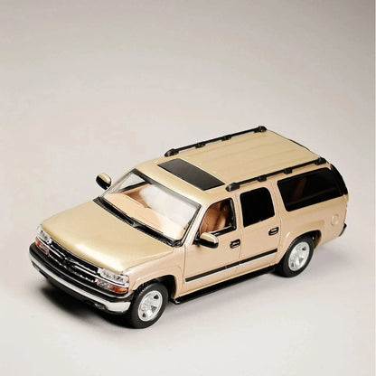 MK Miniatures 1/64 2003 Suburban Light Gold Diecast Model Car Limited Collection