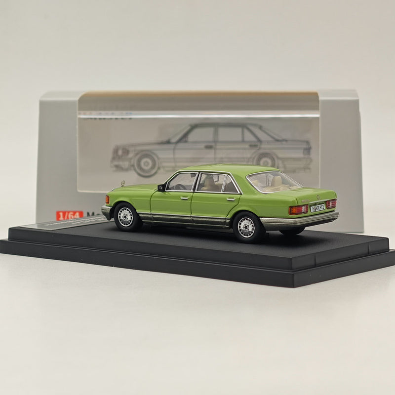 Master 1:64 Mercedes-Benz S560sel W126 Diecast Toys Car Models Miniature Hobby Collection Gifts