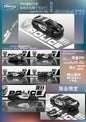 Mortal 1:64 Bugatti Veyron Super Sport Diecast Toys Modèles de voitures 2024 Foshan Exhibition Edition Collection de voitures de police de Dubaï Cadeaux 