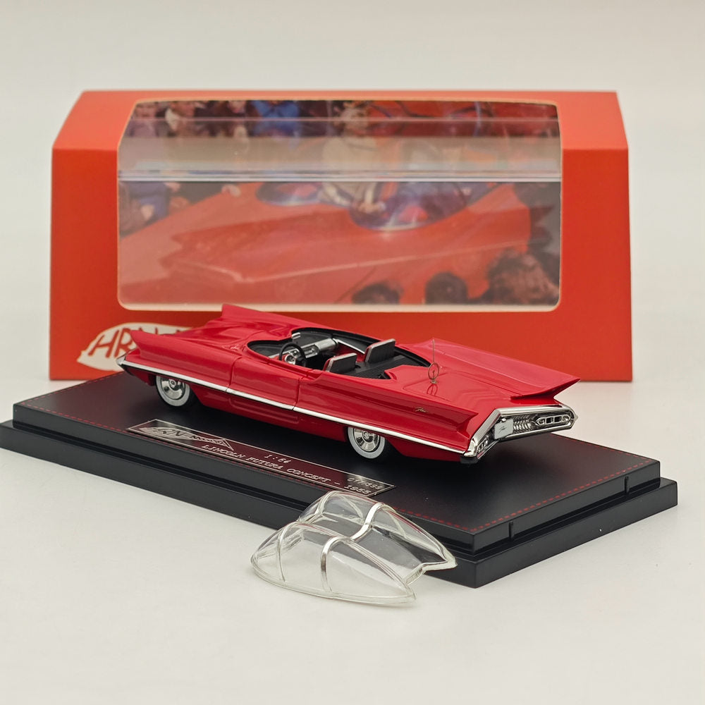 1/64 HRN Model 1955 FUTURA CONCEPT Minichamps Red Diecast Models Car Collection