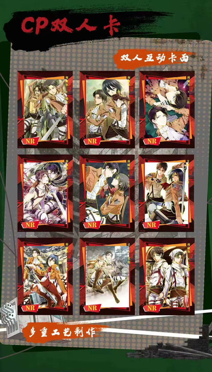 Attack On Titan Premium 30 Pack Booster Box Trading Card Anime CCG NEW Youka
