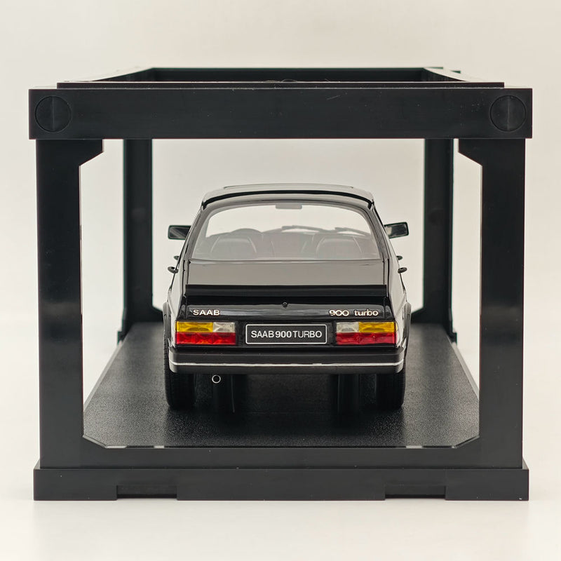 Cult 1/18 Scale SAAB 900 Turbo 4 Door Resin Model Car Collection Black