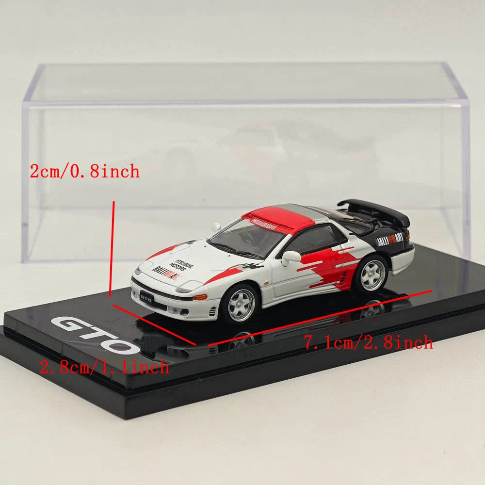 Hobby Japan 1:64 GTO TWIN TURBO RALLIART White HJ641065CRA Diecast