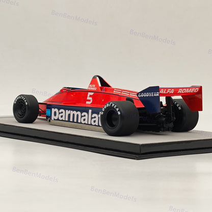 Tecnomodel 1/18 scale BRABHAM-Alfa Romeo BT48 ltalian GP Parmalat 1979 #5 Lauda