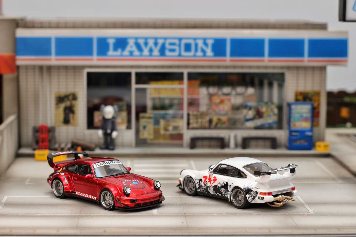 Pre-order SW 1:64 RWB 964 Akira Livery Classic Sports Model Diecast Model Car