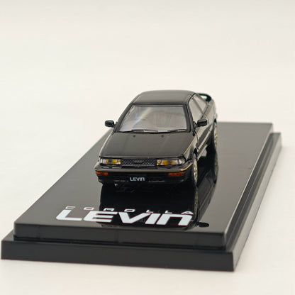 1/64 Hobby Japan Toyota COROLLA LEVIN GT APEX Limited AE92 Black Metallic Car Models In Stock - US