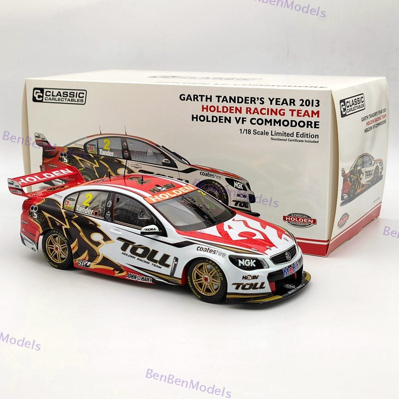 Classic Carlectables 1:18 Garth Tander's 2013 Toll VF Commodore #2 18534
