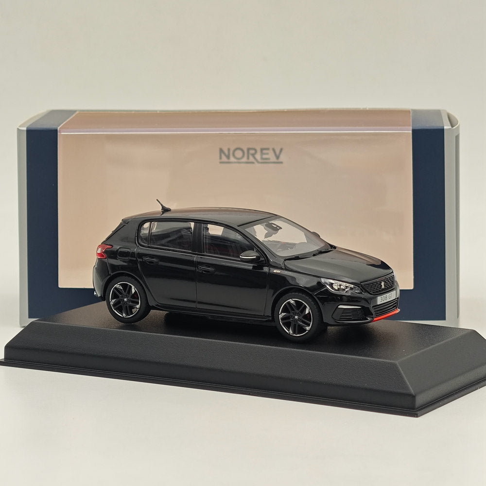 1/43 Norev Peugeot 308 GTi SPORT VERSIO noir moulé sous pression modèle de voitures Collection 