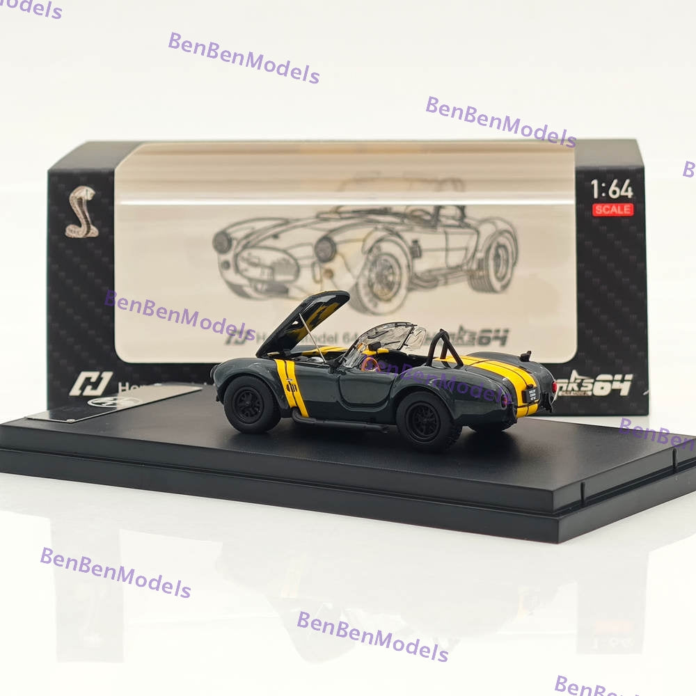 1/64 Fine Works SHELBY COBRA 427S/C Hone Model 64x Open Top Edition Diecast