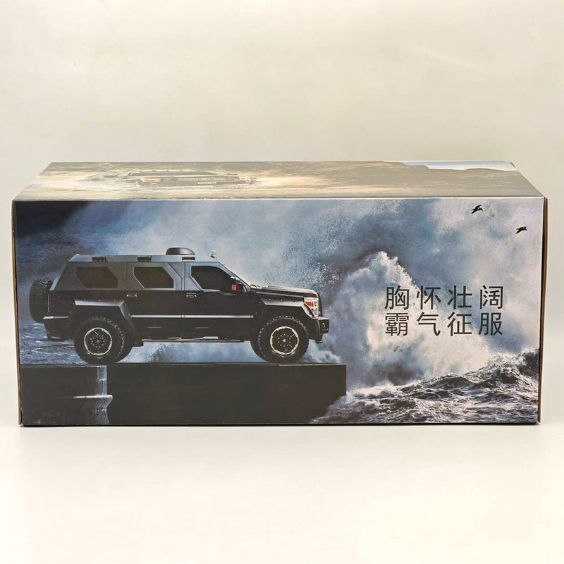 1/18 G-PATTON George S. Patton SUV Off-road Black Resin Car Model Limited Collection Auto Gift