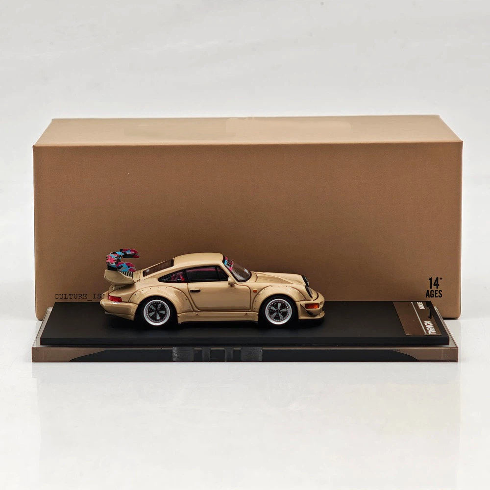 1:64 Time Micro 964 Superfrezh 2026 GT Show Widebody Diecast Beige alloy model