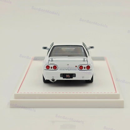 FH 1:64 Nissan Skyline GTR R32 Nismo S-Tune Sports Model White Diecast Metal Car