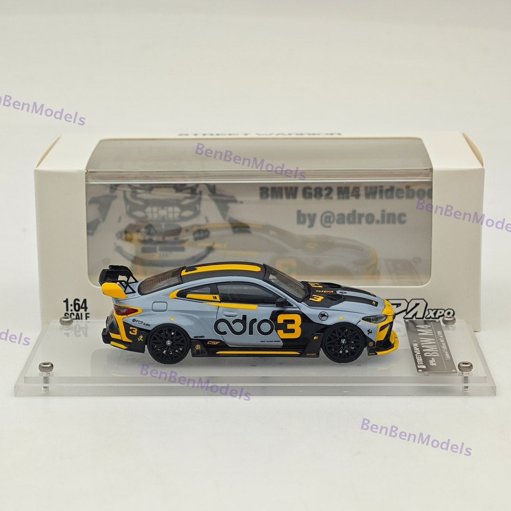 APA SW 1:64 Grey M4 G82 Expo Exclusive Widebody Diecast Metal Car