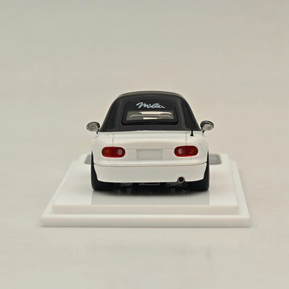 MJ 1:64 Miniature Mazda mx5 Q miata na Resin Car Models Toys Hobby Collection Gifts Limited Edition
