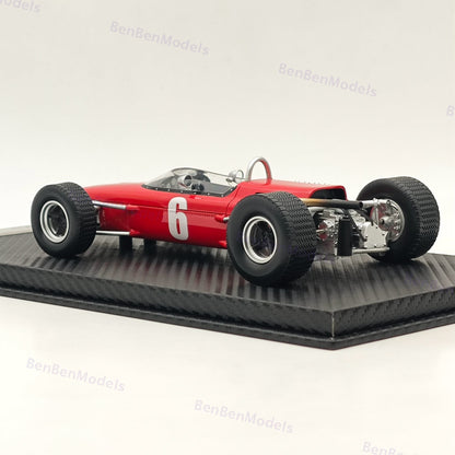 1/18 Tecnomodel McLaren M4A F2 race #6 1967 The Wills Barc 200 Silverstone Bruce