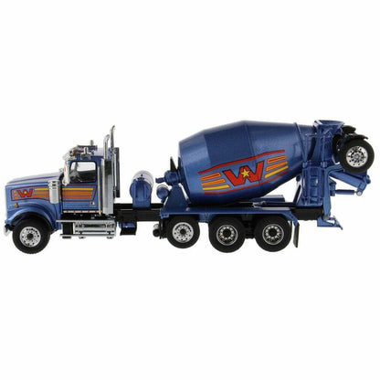 DM 71075 1:50 Western Star 4900 w/Lift Axle & McNeilus BridgeMaster Mixer Model
