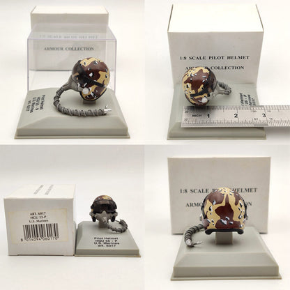 1/8 CDC Armour/Franklin Mint Pilot Helmet HGU 26P/33P/55P/MK 10/Gueneau 316/APH 6B Diecast Model Collection Used