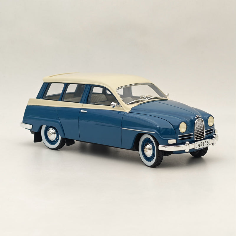 CULT 1:18 SAAB 95 1963 blue-white CML090-1 Resin Models Car Limited Collection